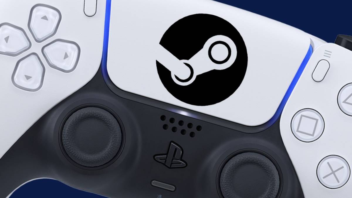 playstation 5 ps5 dualsense steam logo