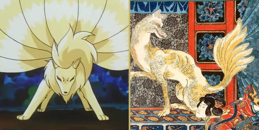 Ninetails (Pokémon) and a Kumiho