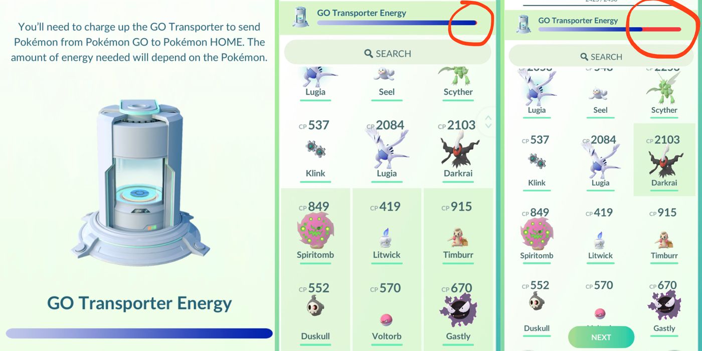 niantic pokemon home transfer cost