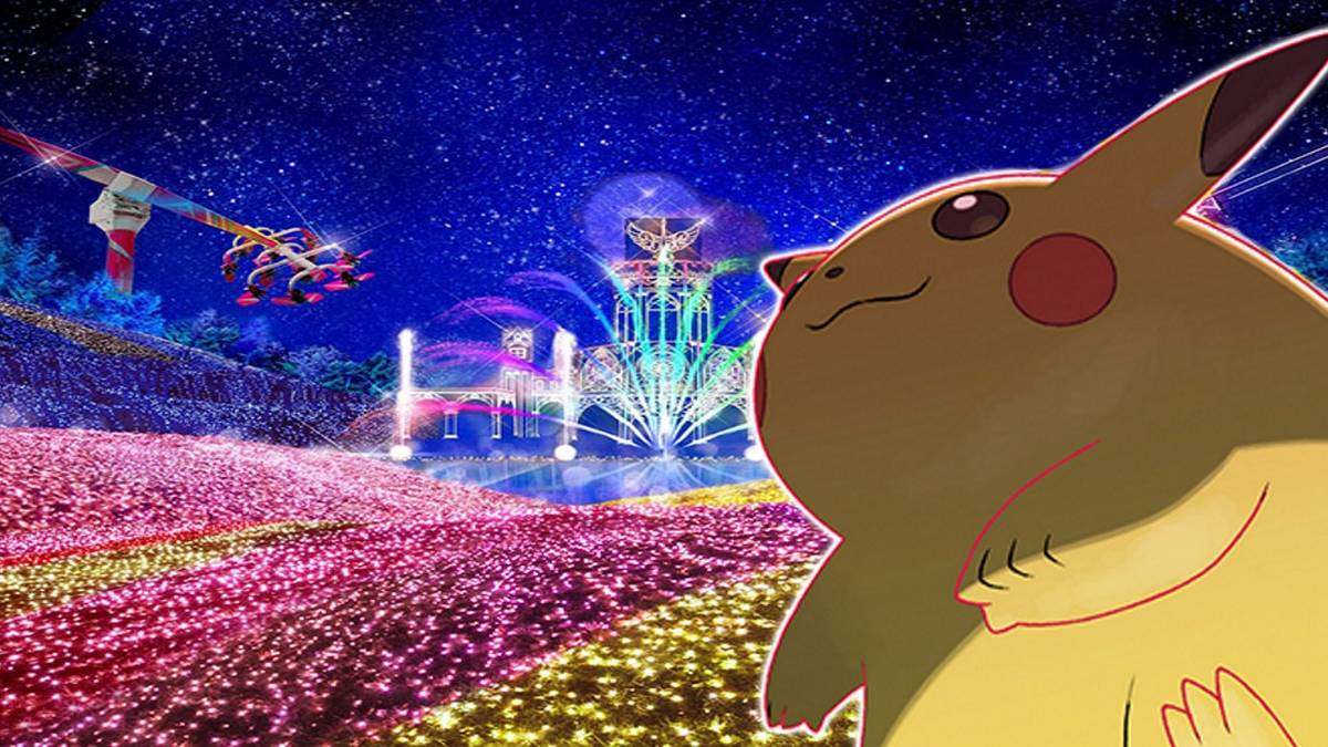 pokemon pikachu light park