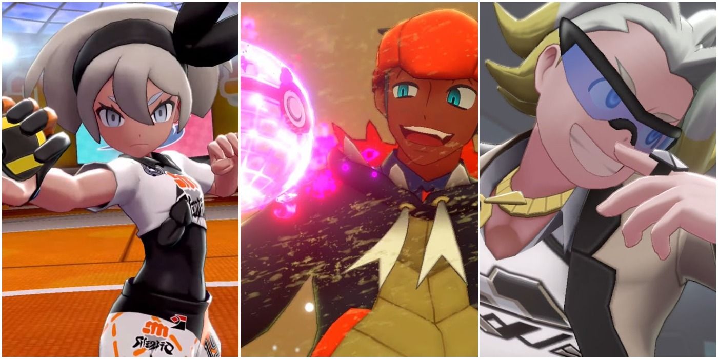 All Gym Leaders in Pokemon Sword and Shield