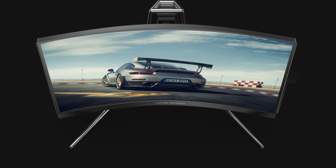 the new Porsche aoc wagon gaming monitor