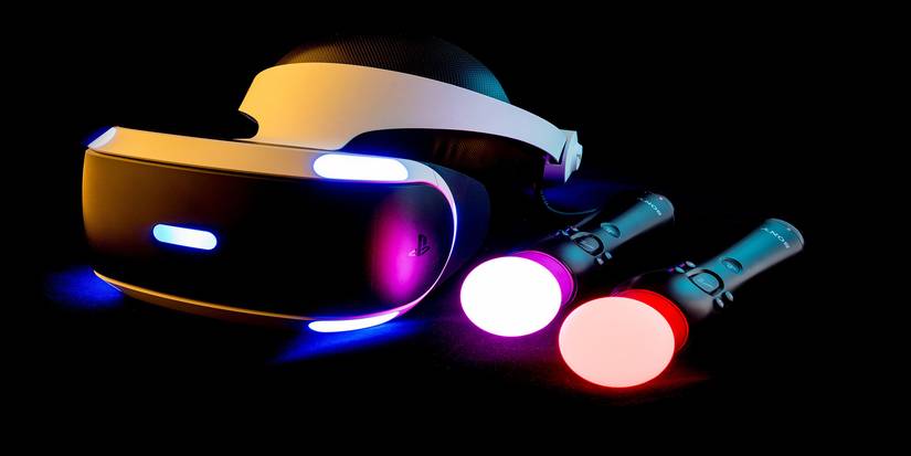 psvr lit up in the dark