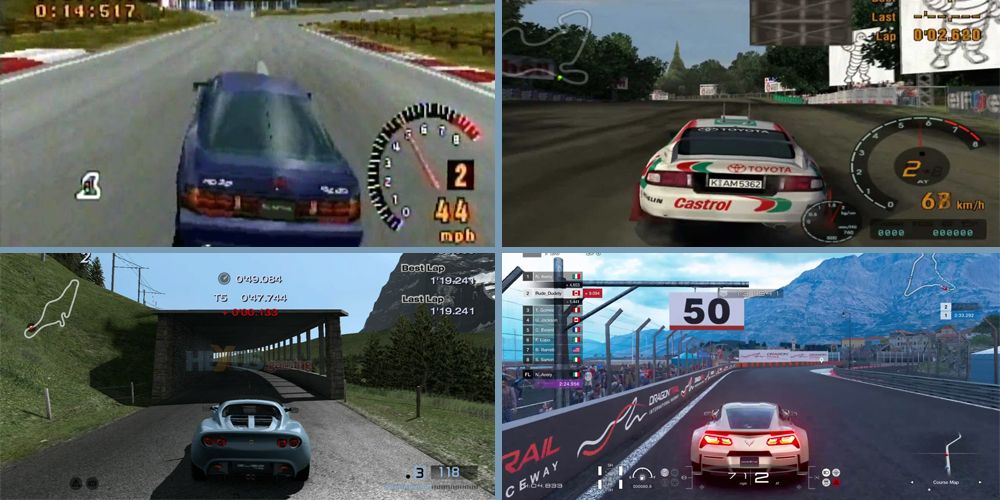 A history of Gran Turismo games on PlayStation consoles