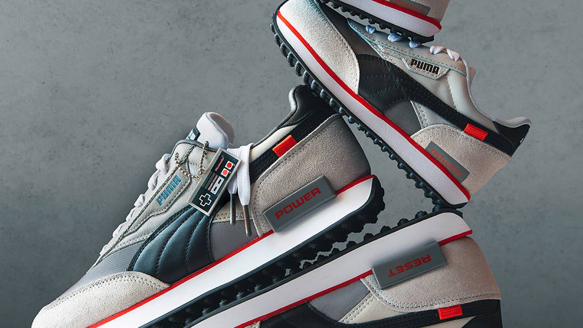 puma mario nes future rider shoes collaboration