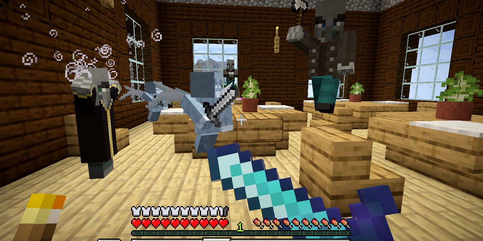 What is the title of this picture ? Minecraft: Every Enchantment In The Game (& What It Does) - EnD# Gaming