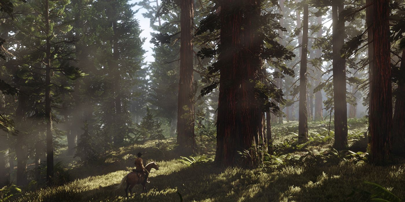 red dead redemption 2 tall trees