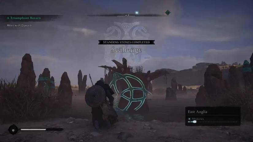 Assassin's Creed Valhalla Standing Stones Seahenge solution