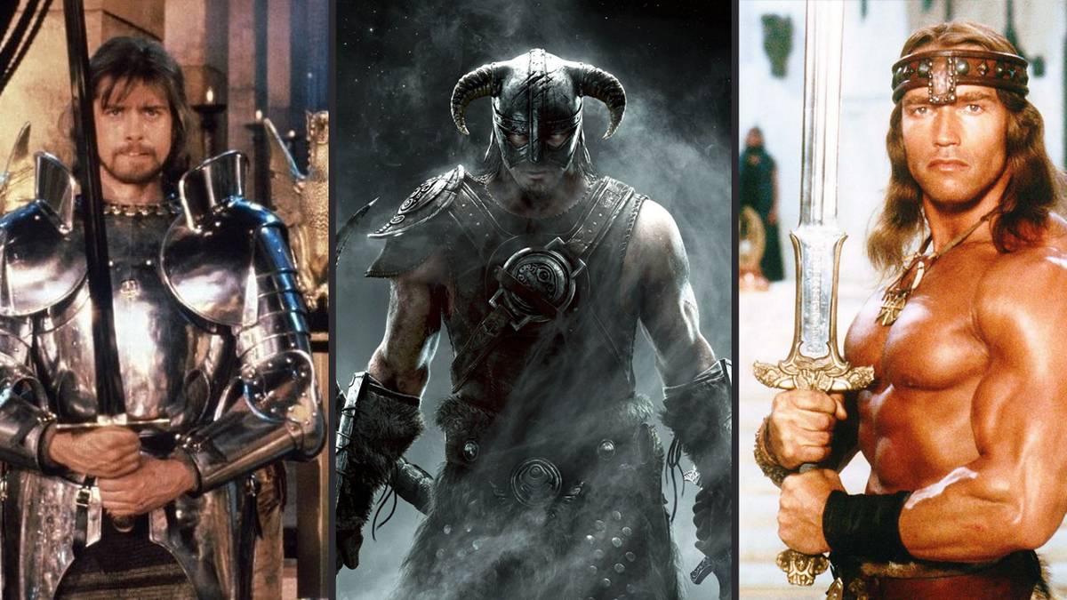 Excalibur, Skyrim and Conan the Destroyer