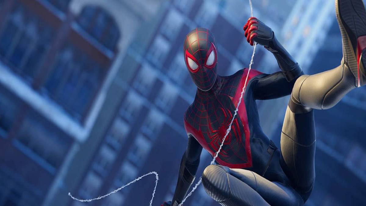 Spider Man brick glitch