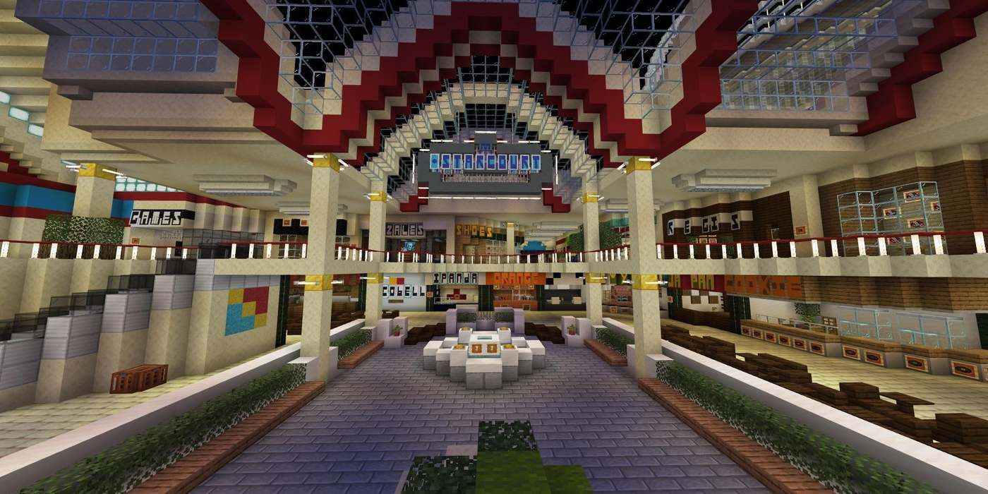 starcourt mall recreation minecraft interior