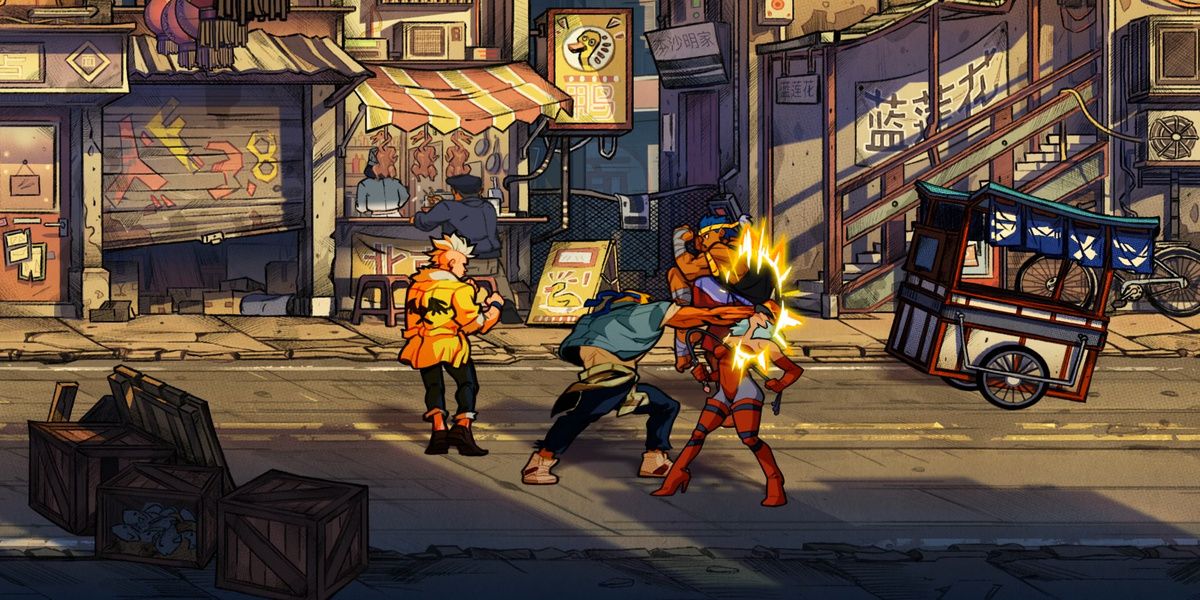 Streets of Rage 4 Switch gameplay