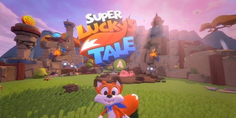Super Lucky's Tale menu