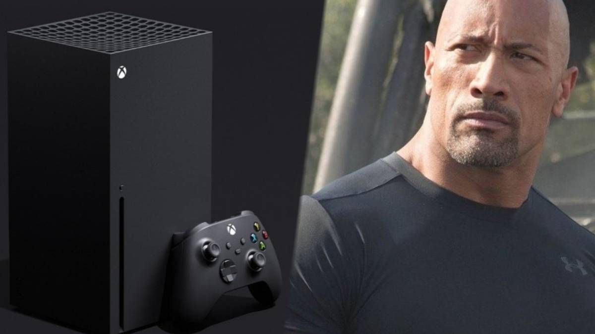 the rock xbox series x