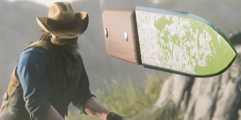 throwing knife Red Dead Online