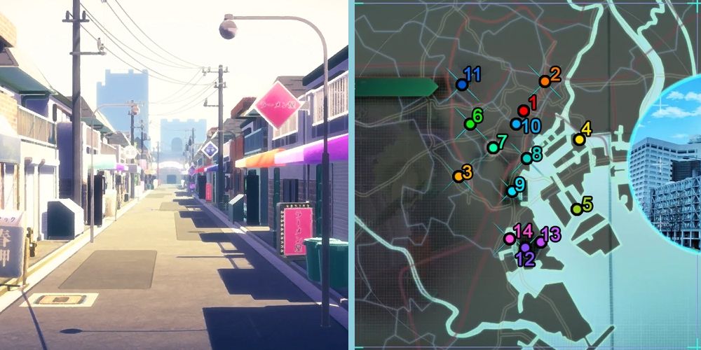 Tokyo, as depicted in AI: The Somnium Files