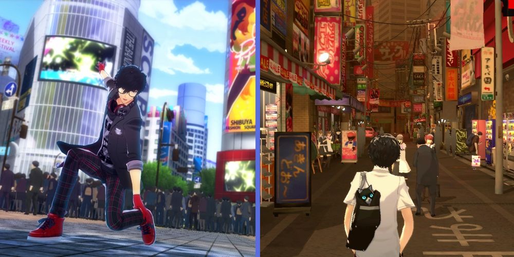 Tokyo, as depicted in Persona 5