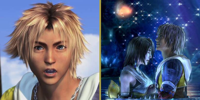 Tidus and Yuna from Final Fantasy X