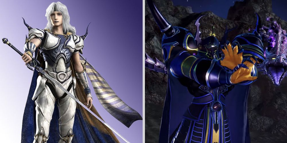 Cecil and Golbez from Final Fantasy IV
