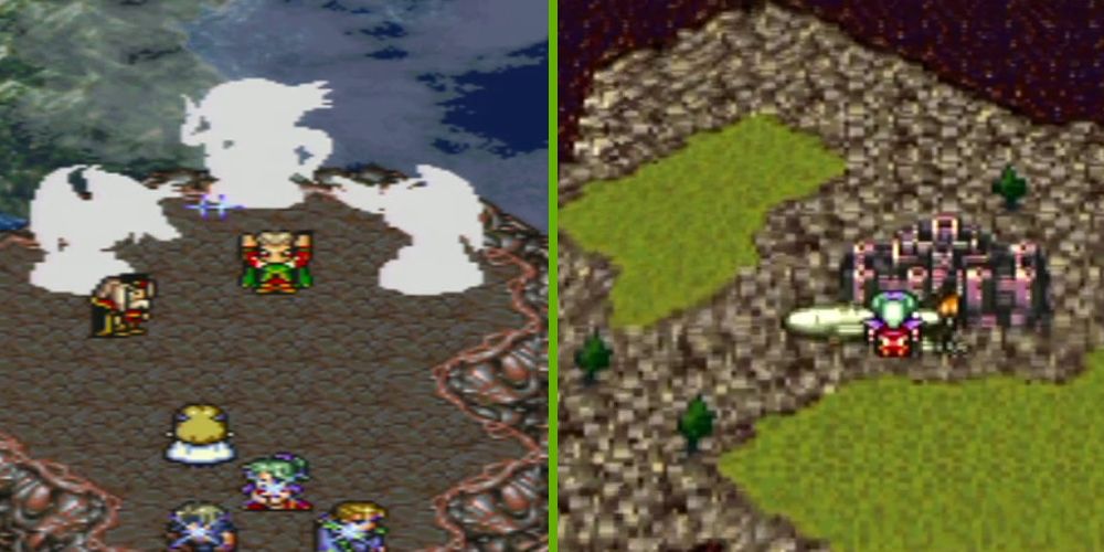 Kefka destroys the world in Final Fantasy VI