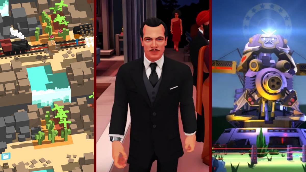 Unrailed!, SpyParty and Obey