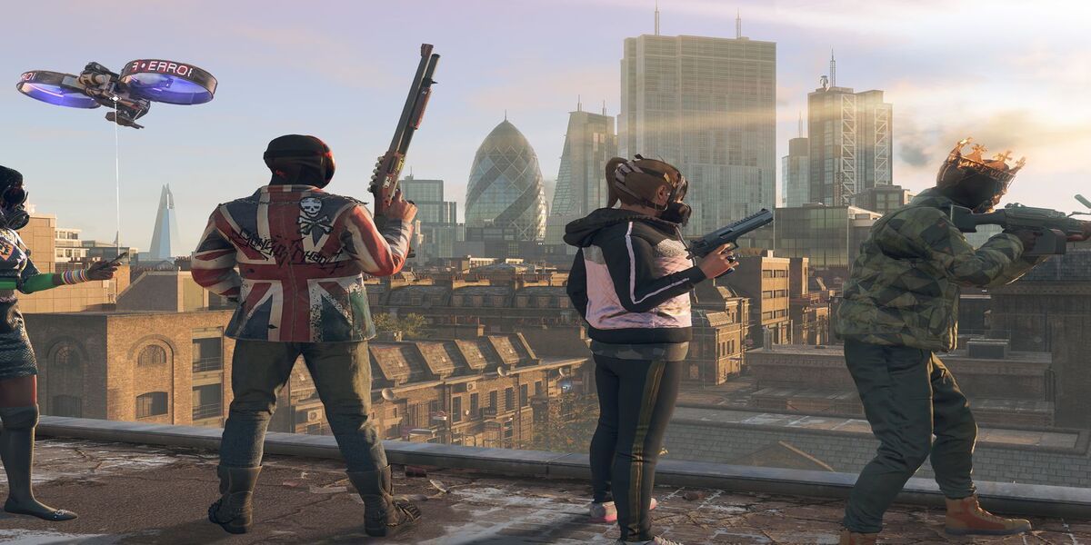 Watch Dogs Legion promotional image of characters