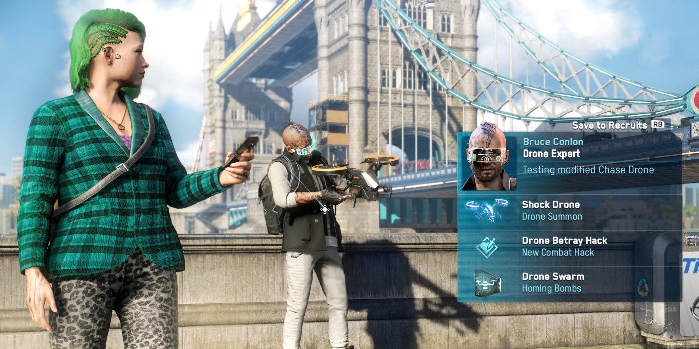 Watch Dogs: Legion Recruiting a Drone Expert