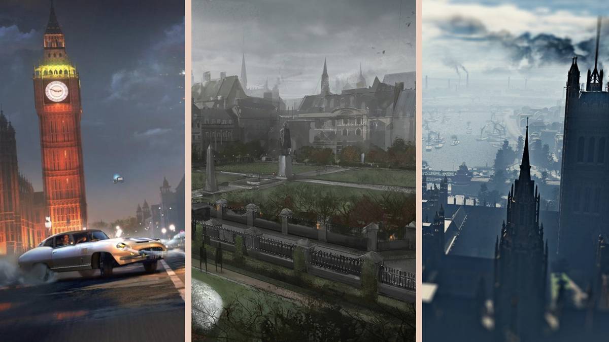 Depictions of London from Watch Dogs: Legion, The Order: 1866 and Assassin's Creed Syndicate