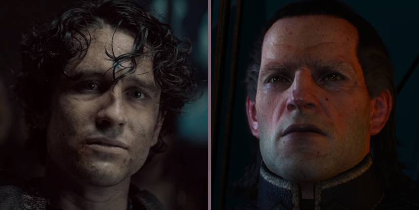 Emhyr from The Witcher Netflix and The Witcher 3