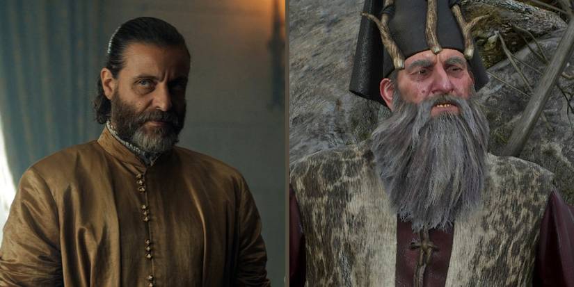 Ermion from The Witcher Netflix and The Witcher 3