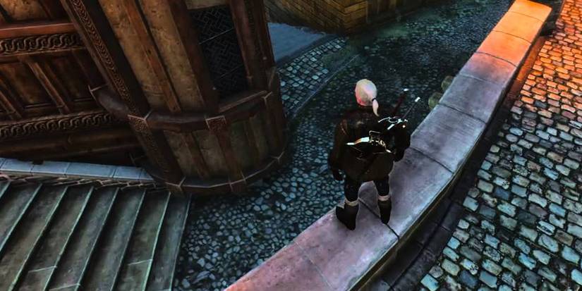 Fall damage in The Witcher 3