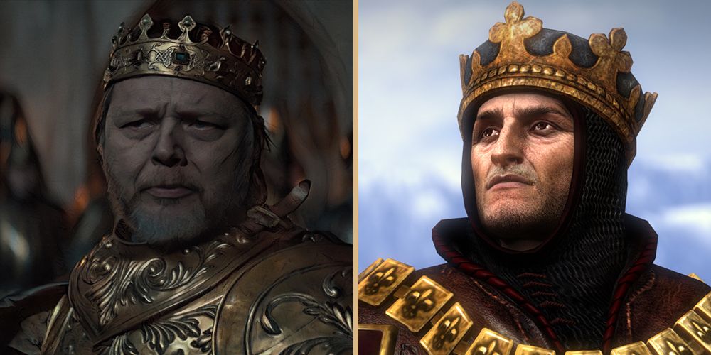 King Foltest from The Witcher Netflix and The Witcher 3