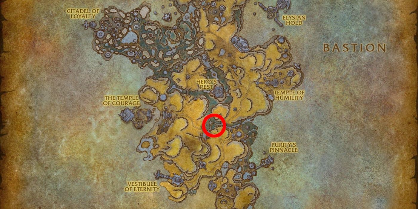 world of warcraft shadowlands cloudfeather guardian map