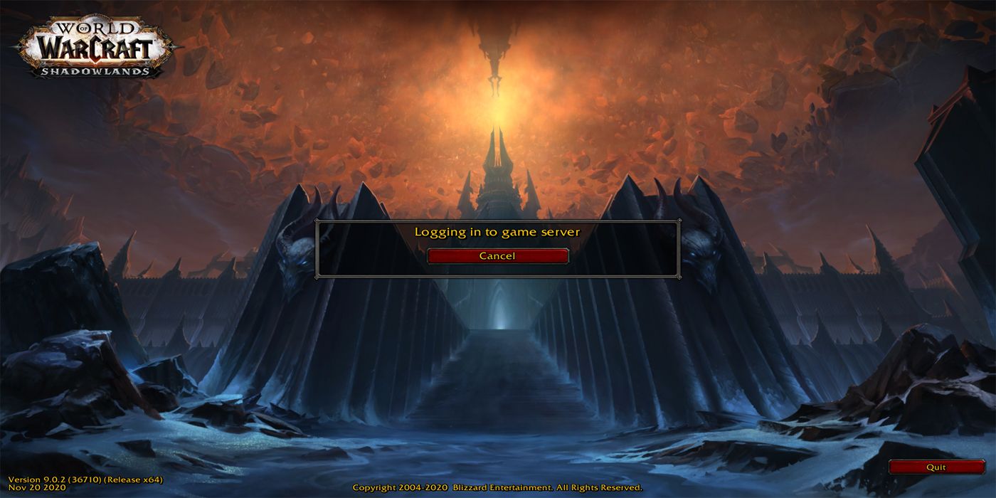 World of Warcraft Log In queue