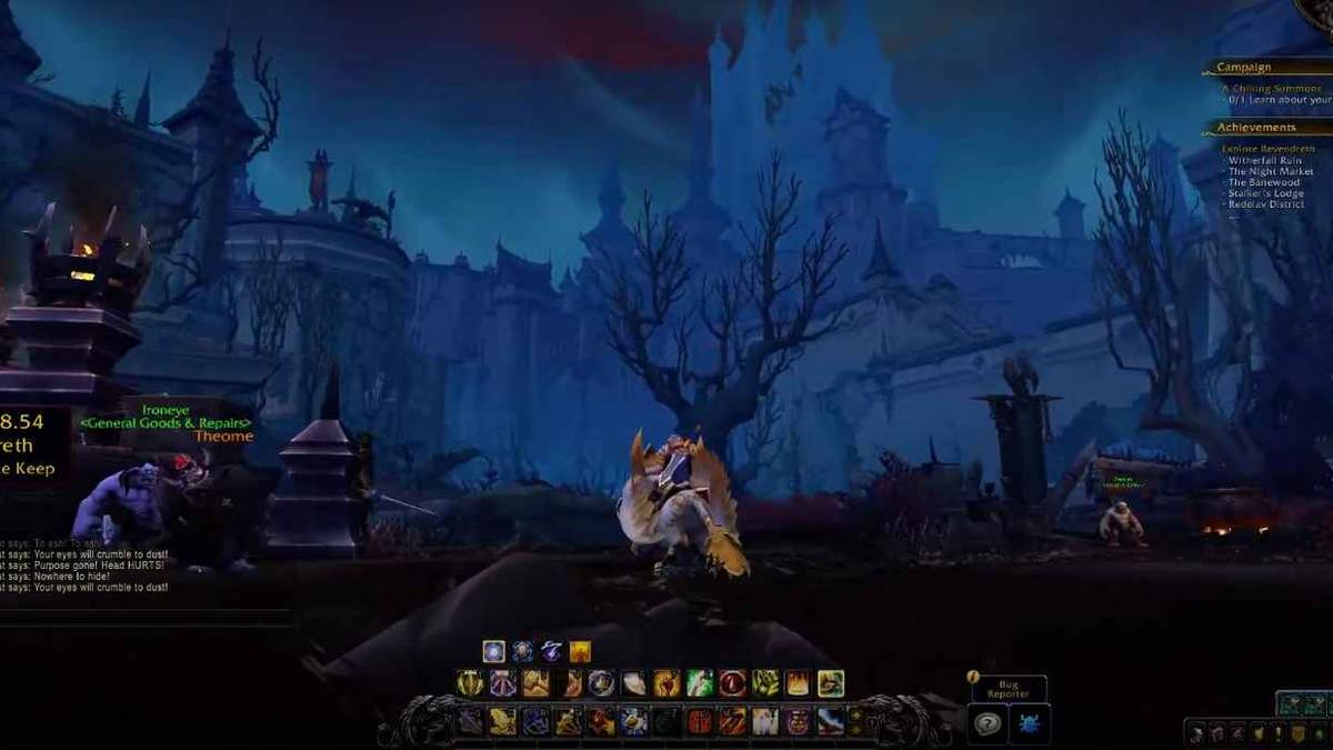 World of Warcraft Shadowlands Bleakwood Chests Guide