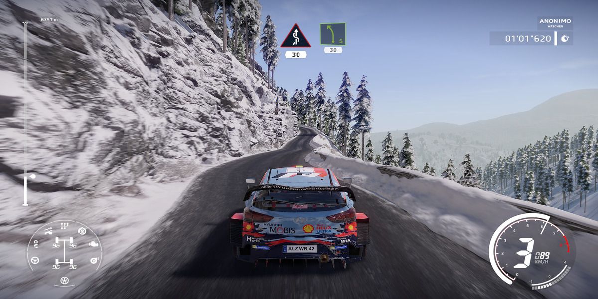 WRC 9 FIA World Rally Championship racing gameplay