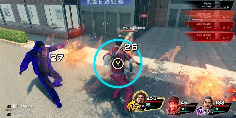 Yakuza 7 QTE Battle