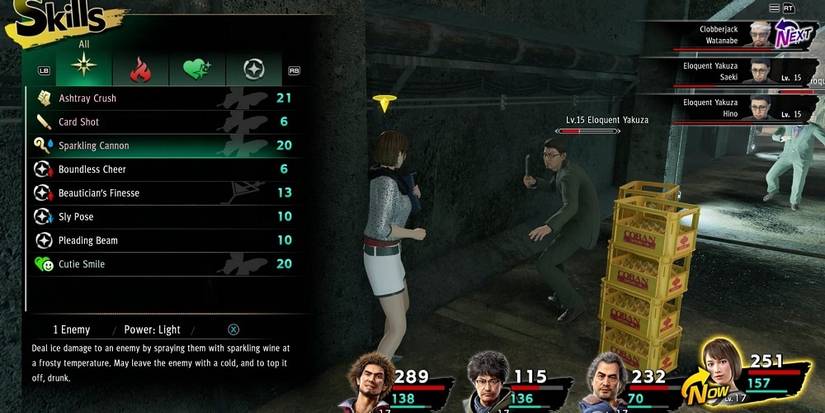 Yakuza 7 environmental battle items