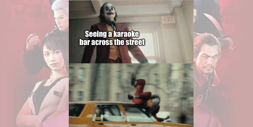 yakuza like a dragon car meme