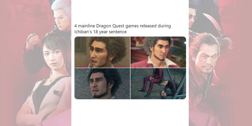 yakuza like a dragon dragon quest meme
