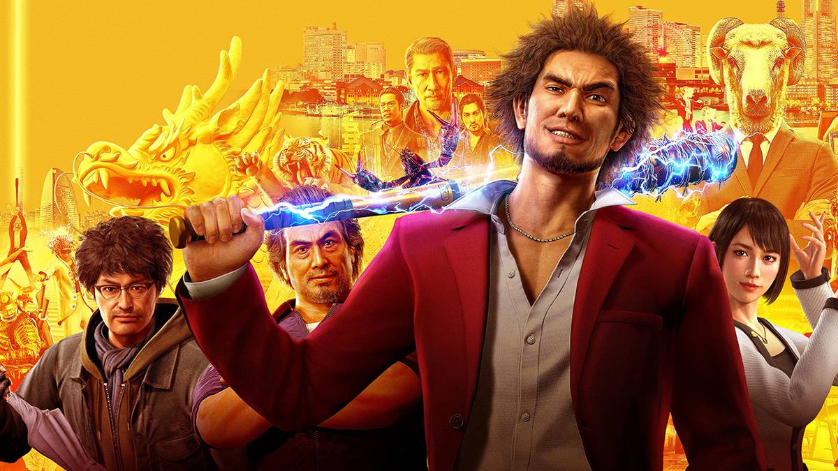 yakuza like a dragon key art
