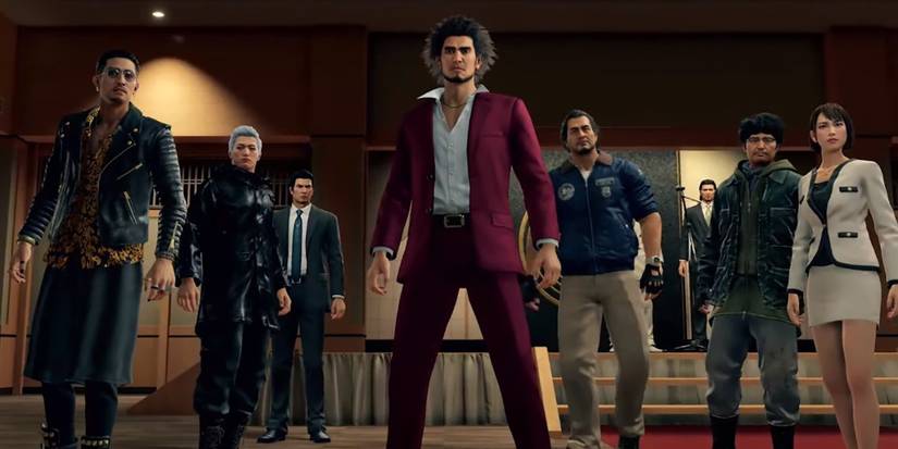 yakuza like a dragon party