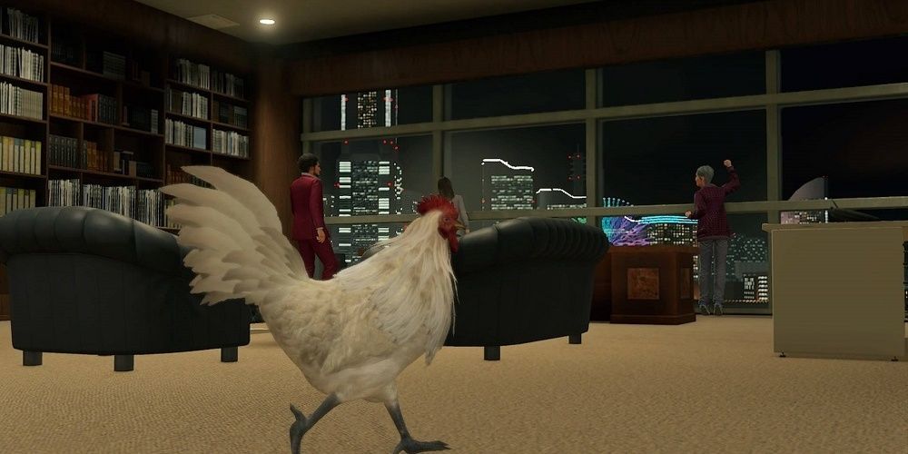 Yakuza 7 omelette chicken