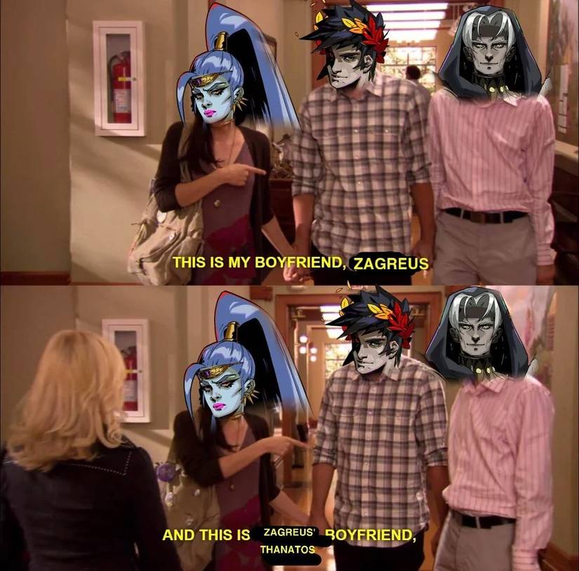 Zagreus Thanatos and Meg