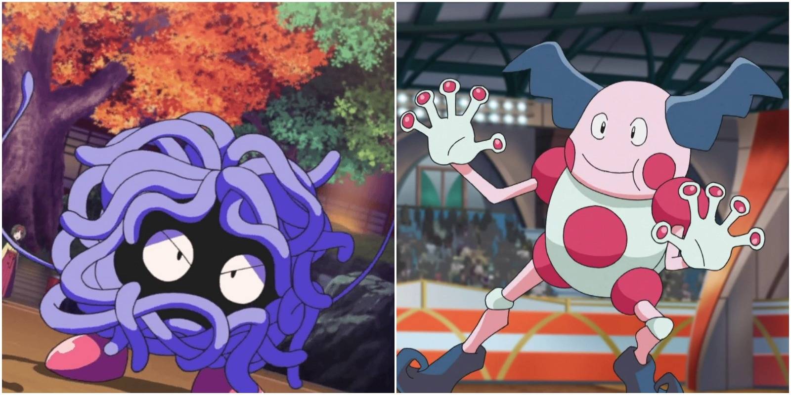 Mr. Mime and Tangela