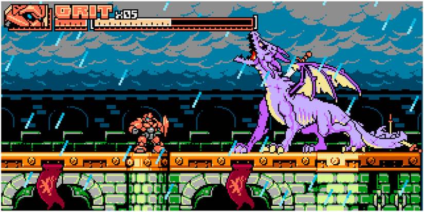 Panzer Paladin gameplay screenshot