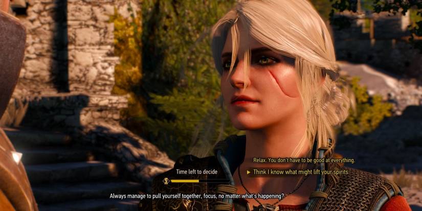 dialogue choice with ciri