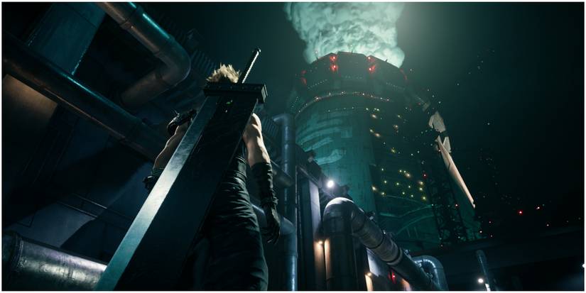FF7 Remake gameplay screenshot