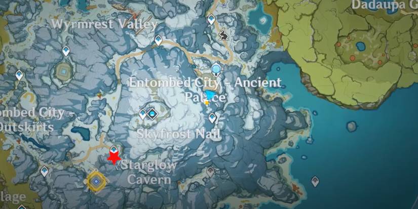 A Land Entombed 3rd journal secret location Dragonspine