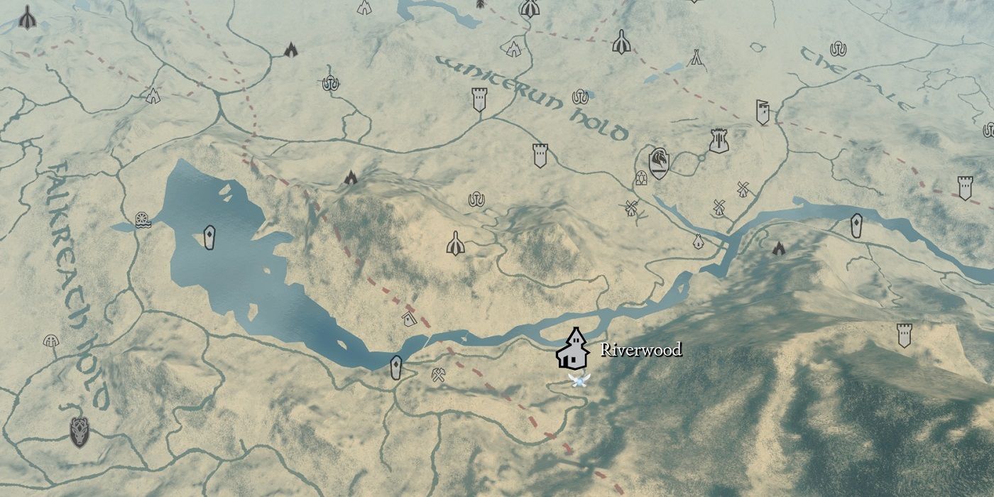 Modificación del mapa Skyrim